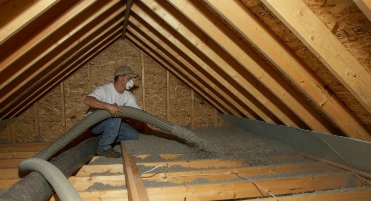 Cellulose insulation Image